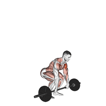 How to do Barbell Clean and Press — animated demonstration