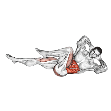 How to do Elbow-To-Knee — animated demonstration