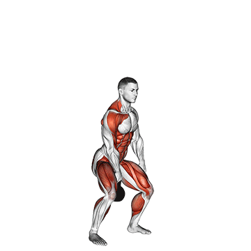 How to do Kettlebell Single-Arm Clean and Jerk — animated demonstration