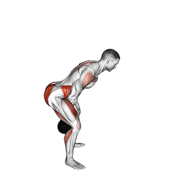 How to do Kettlebell Swing — animated demonstration