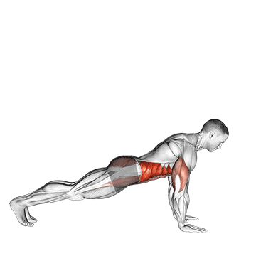How to do Push-Up to Side Plank — animated demonstration