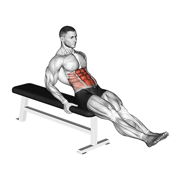 How to do Seated Leg Raise — animated demonstration