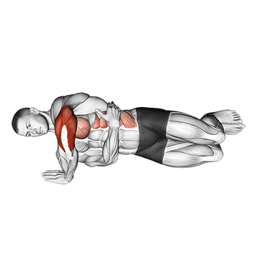 How to do Side Push-Up — animated demonstration
