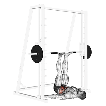 How to do Smith Hip Raise — animated demonstration