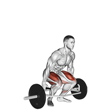 How to do Trap Bar Deadlift — animated demonstration