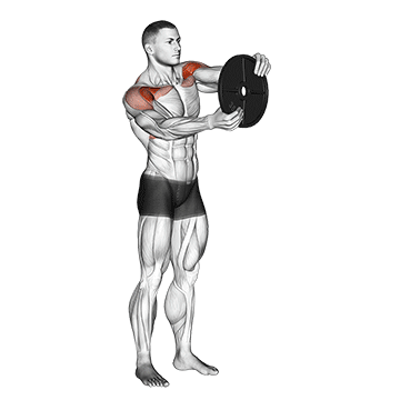 How to do Weighted Round Arm — animated demonstration