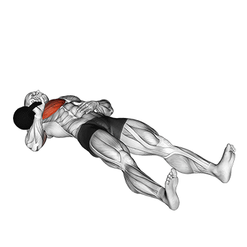 How to do Kettlebell Single-Arm Floor Press — animated demonstration
