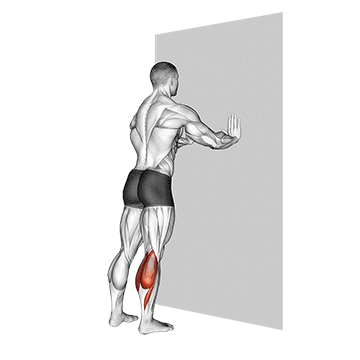 How to do Standing Calves — animated demonstration