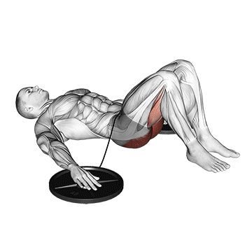 How to do Band Hip Lift — animated demonstration