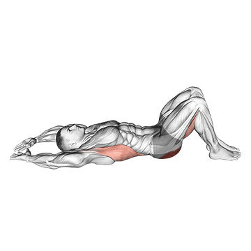 How to do Pelvic Tilt Into Bridge — animated demonstration