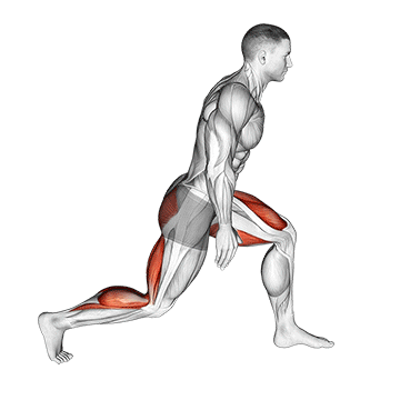 How to do World Greatest Stretch — animated demonstration