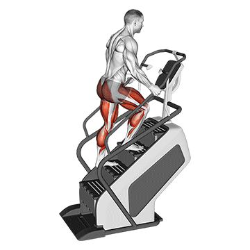 How to do Stepmill Walk — animated demonstration