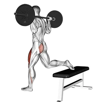 Barbell Single-Leg Squat