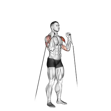 Cable Alternating Shoulder Press