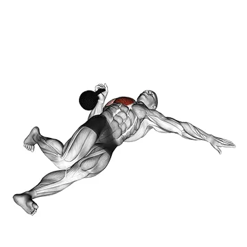 Extended-Range Single-Arm Kettlebell Floor Press