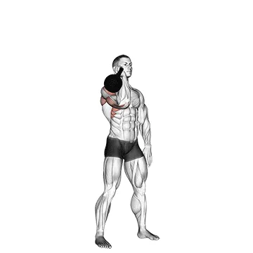 Single-Arm Kettlebell Side Press