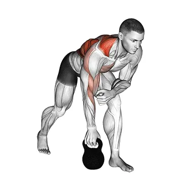 Kettlebell Single-Arm Row