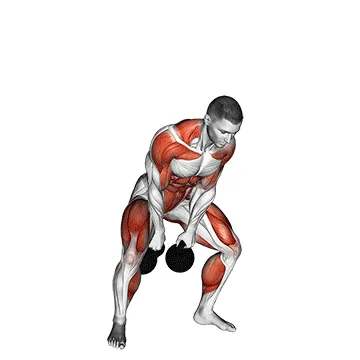 Kettlebell Two-Arm Clean