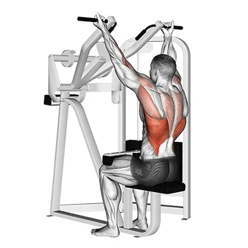 Underhand Machine Lat Pulldown