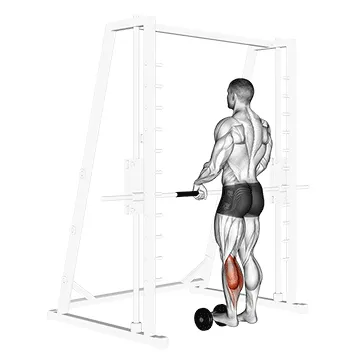 Single-Leg Dumbbell Calf Raise