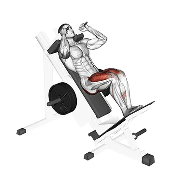 Close-Stance Hack Squat