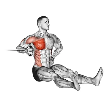 Band Single-Arm Twisting Chest Press