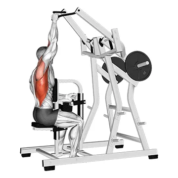 Single-Arm Cross-Body Machine Pulldown