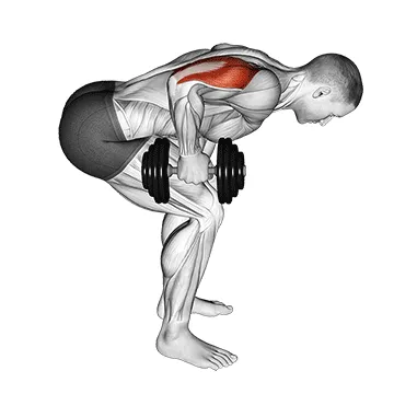 Bent-Over Single-Arm Dumbbell Triceps Extension