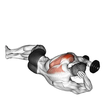 Floor Dumbbell Rear Delt Raise