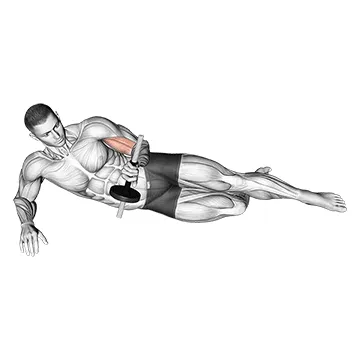 Floor Dumbbell Supination