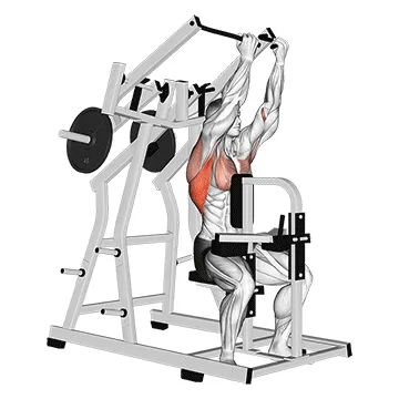 Lever Reverse-Grip Lat Pulldown
