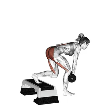 Supported Single-Leg Dumbbell Deadlift